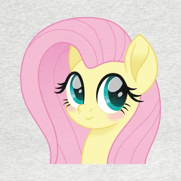 Fluttershy portrait by CloudyGlow